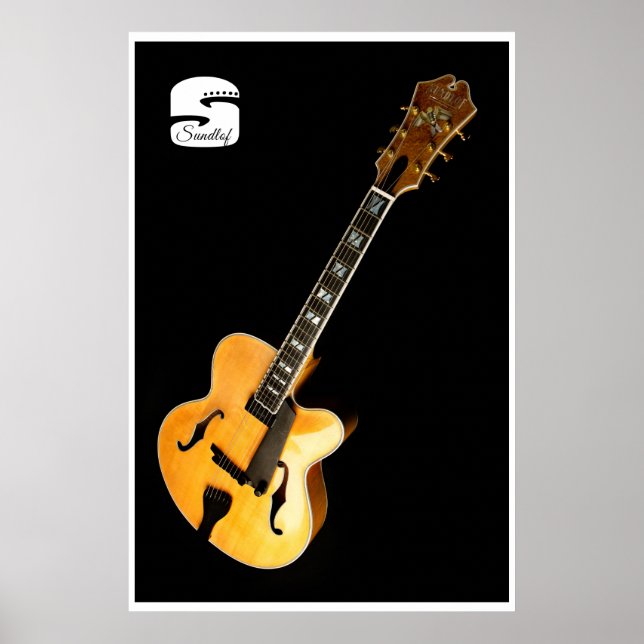 Poster do Arqueiro de Guitares Sundlof (Frente)