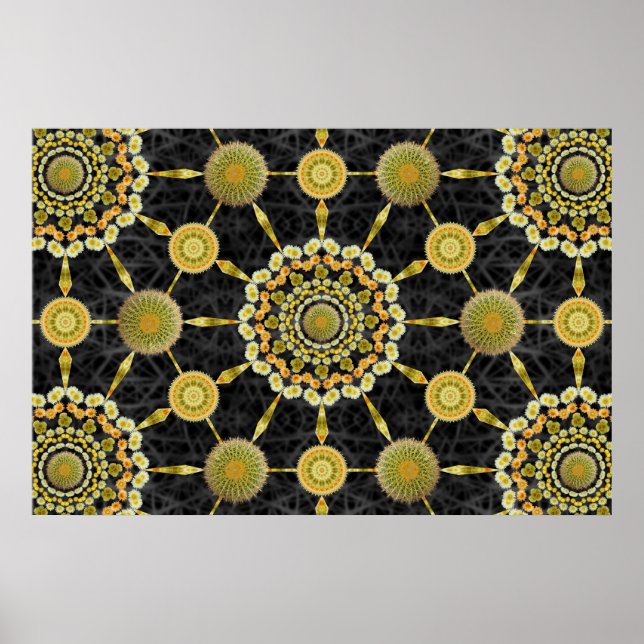 Poster do Array 1 do Barrel Cactus (Frente)