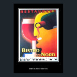 Poster do art deco de Restaurante Restaurante Du<br><div class="desc">Imagens retros do vintage de New York do impressão do vintage de Restaurante Restaurante Du Nord, posteres vintage, imagens retros, ilustrações do vintage, imagens do victorian, gráficos do vintage, vintage retro, populares, estilos de Décor, poster retro do estilo, poster vintage, arte, vintage, legal, moderno, victorian, país, paisagens, retros, art deco,...</div>