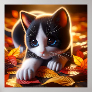 Poster do Autumn Kitten