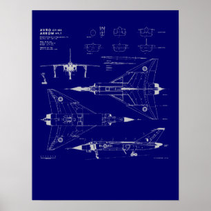 Poster do Avro Arrow Blueprint