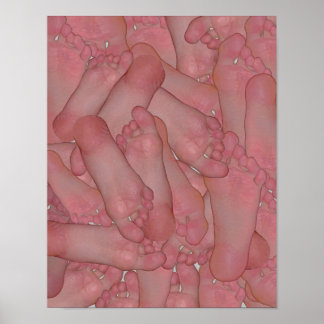 Poster do BareFoot Soles por FunnyFeet