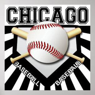 POSTER DO BASEBOL DE CHICAGO