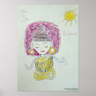 Poster do Buda Amarelo
