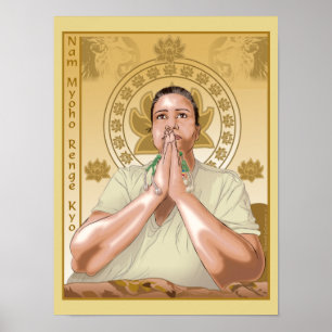Poster do Budismo Cyleni Nichiren Daishonin