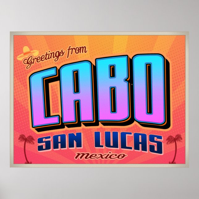 POSTER do CABO SAN LUCAS (Frente)