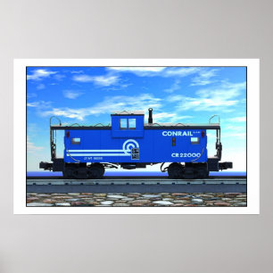 POSTER DO CABOOSE DE CONRAIL