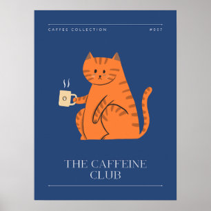 Poster do Caffeine Club Funny Kitchen