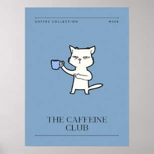 Poster do Caffeine Club Funny Kitchen