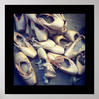 Poster do calçado ponteiro de 12" x 12"