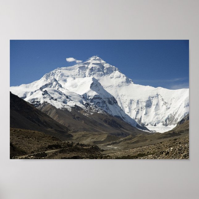 Poster do Campo Base Everest Himalayas Nepal (Frente)