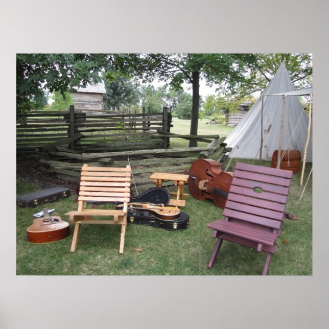 Poster do Campo de Banda de músico (Frente)