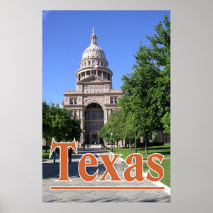 Poster do Capital do Estado do Texas