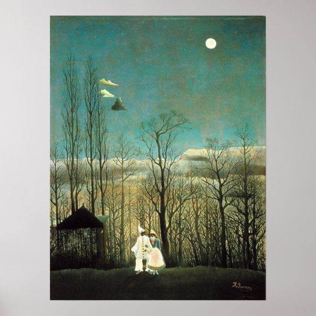 Poster do Carnaval de Henri Rousseau (Frente)
