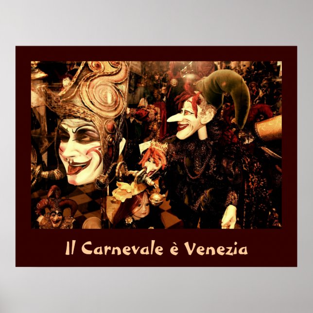 Poster do Carnaval de Veneza (Frente)
