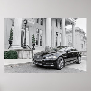Poster do carro de Jaguar