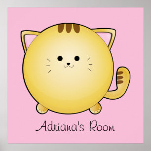 Poster do Cartoon de Kawaii