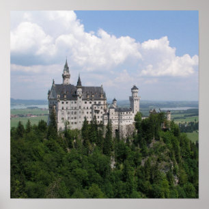 Poster do castelo de Neuschwanstein
