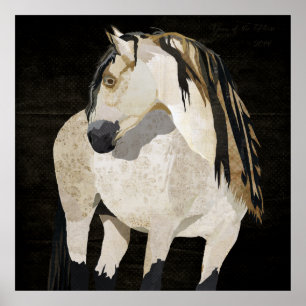 Poster do cavalo branco