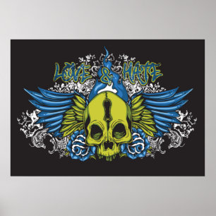 Poster do Caveira de Amor e Ódio
