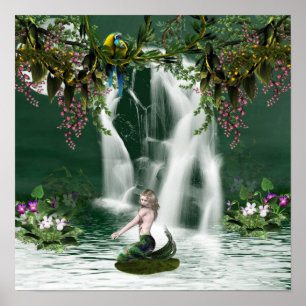 Poster do chá da sereia