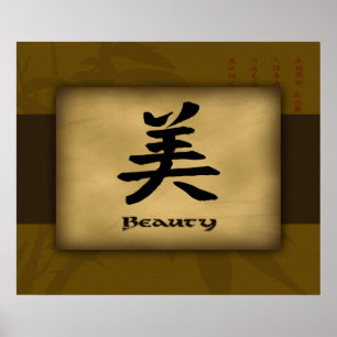 Poster do chinês da beleza