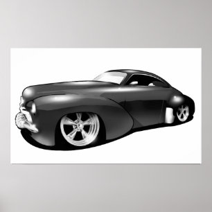 poster do cinza do hotrod