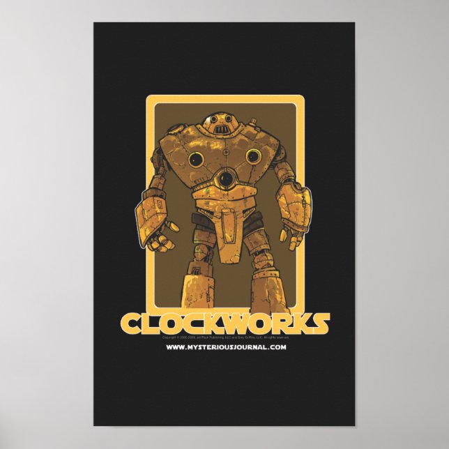 Poster do Clockworks (Frente)