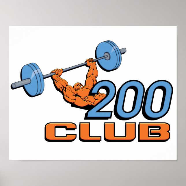 poster do Clube 200 (Frente)