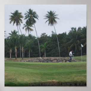 Poster do clube do golfe