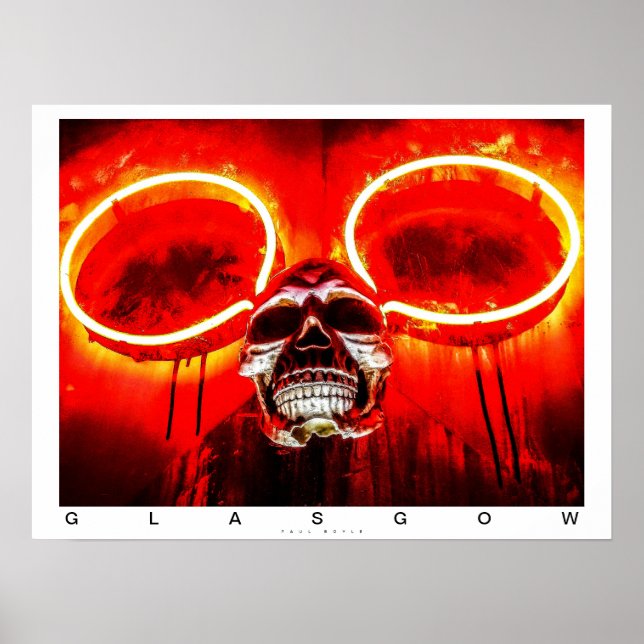 Poster do Clube Glasgow (Frente)