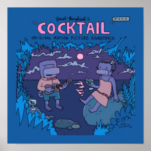 Poster do cobrir do álbum do cocktail