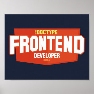 Poster do colaborador da parte frontal