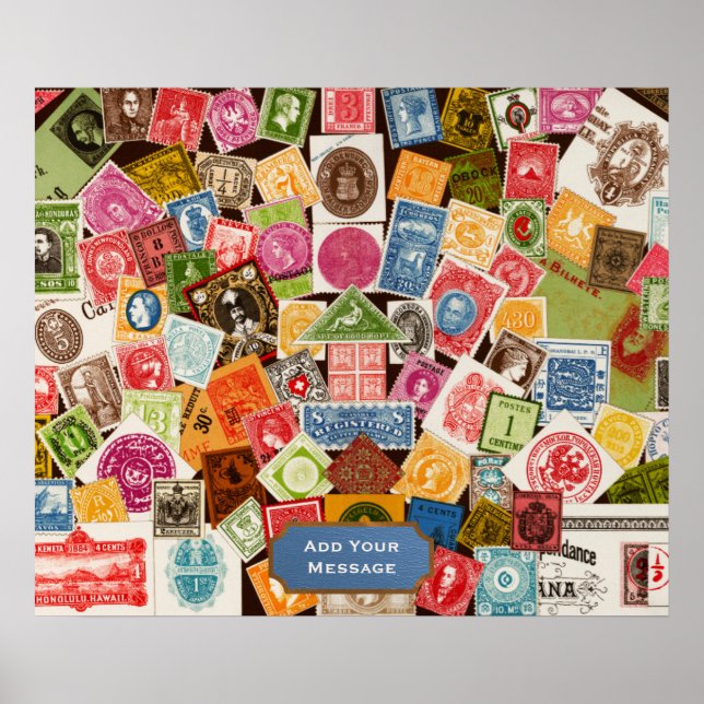 Poster do Coletor de Carimbo (Frente)