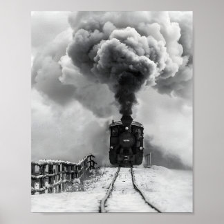 Poster do comboio antigo