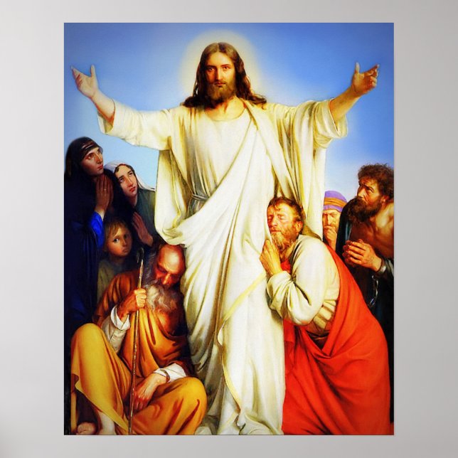 Poster do Consolador do Cristo Jesus (Frente)