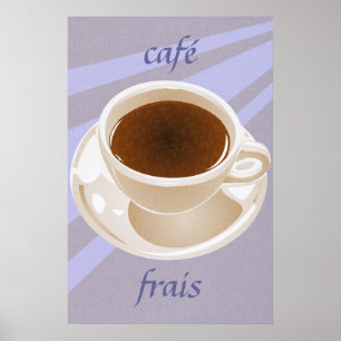Poster do copo de café