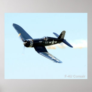 Poster do corsário de F-4U