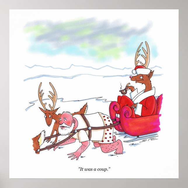 Poster do Coup de Santa Claus (Frente)