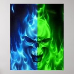 poster do crânio
