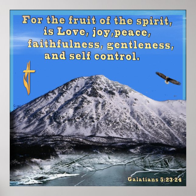 Poster do cristão de Galatians (Frente)