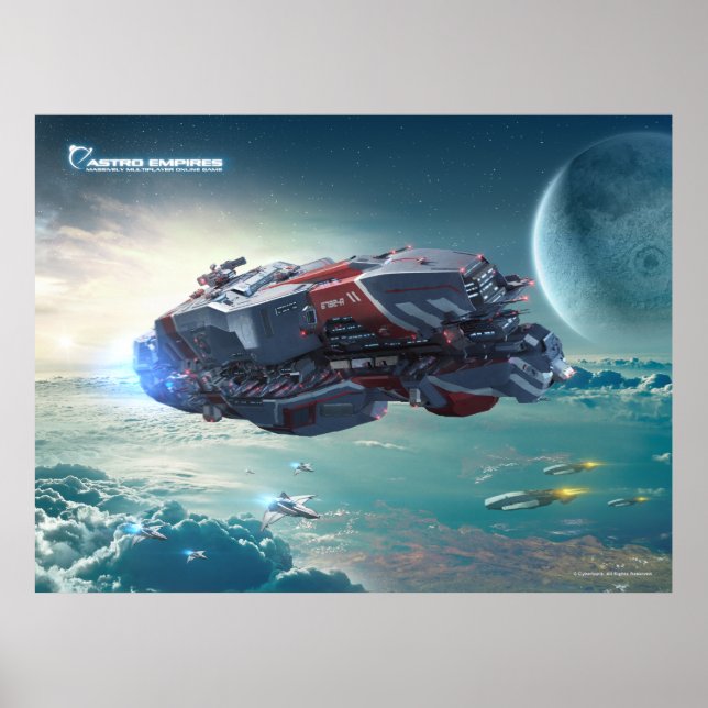 Poster do cruzador (Frente)