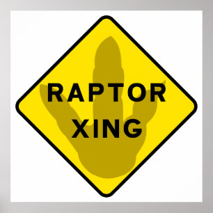 Poster do cruzamento do raptor