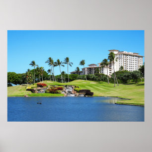 Poster do Curso Cênico de Golfe