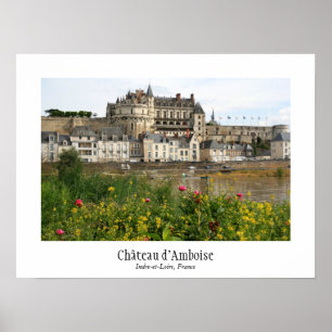 Poster do d'Amboise do castelo
