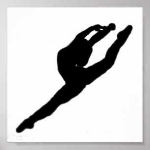 Poster do dançarino da bailarina
