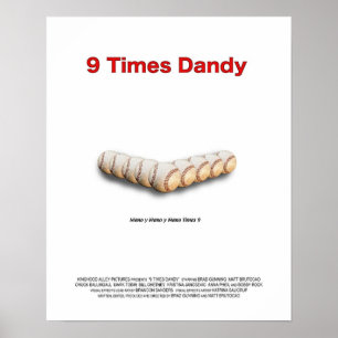 Poster do dândi de 9 vezes