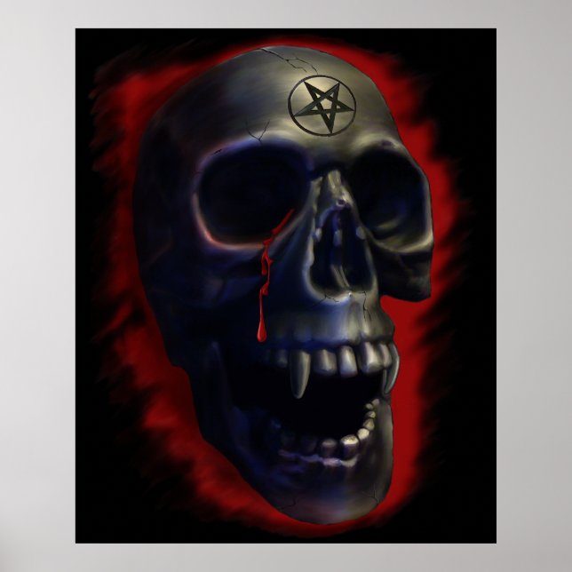 Poster do Demon Skull 1 (Frente)