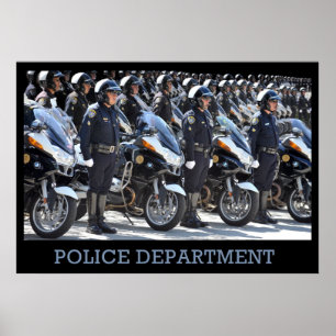 Poster do departamento da polícia