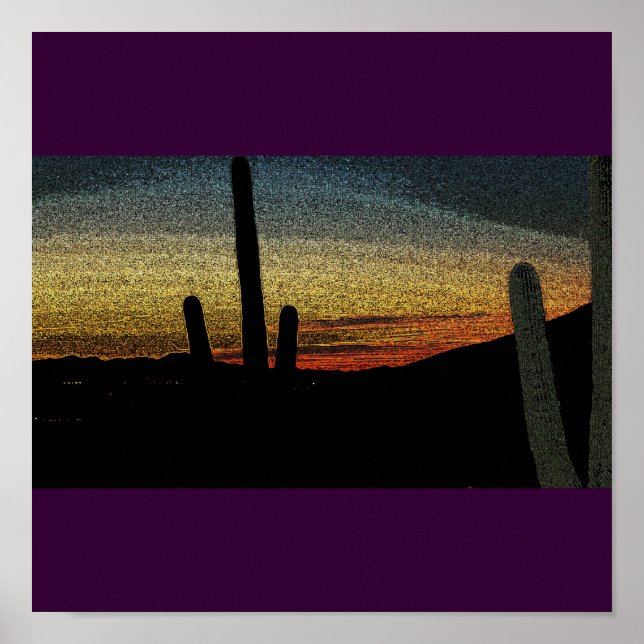 Poster do deserto (Frente)